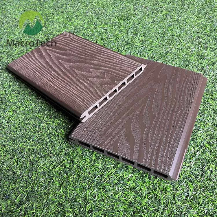 Various colours WPC fence waterproof outdoor privacy fence panel/garden wood fence/wpc screening