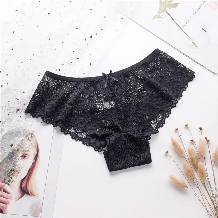 3pcs/Pack! Sexy Women Lace Panties Underwear