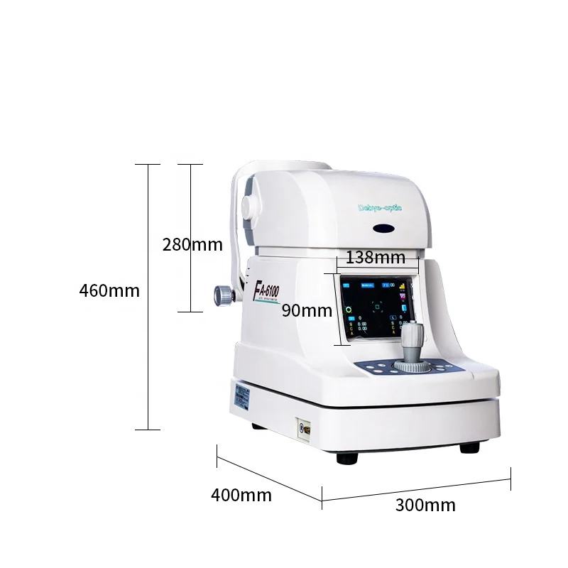 SJ OPTICS  Charops Auto Refractometer FA-6100 Ioptik Auto Refractometer for Eye Test
