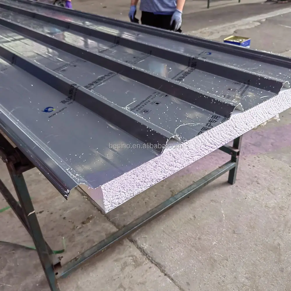 Structural Insulated Panel Insulating Plates Under Roof Eps Sandwich Panels Exterior Wall Panels for House