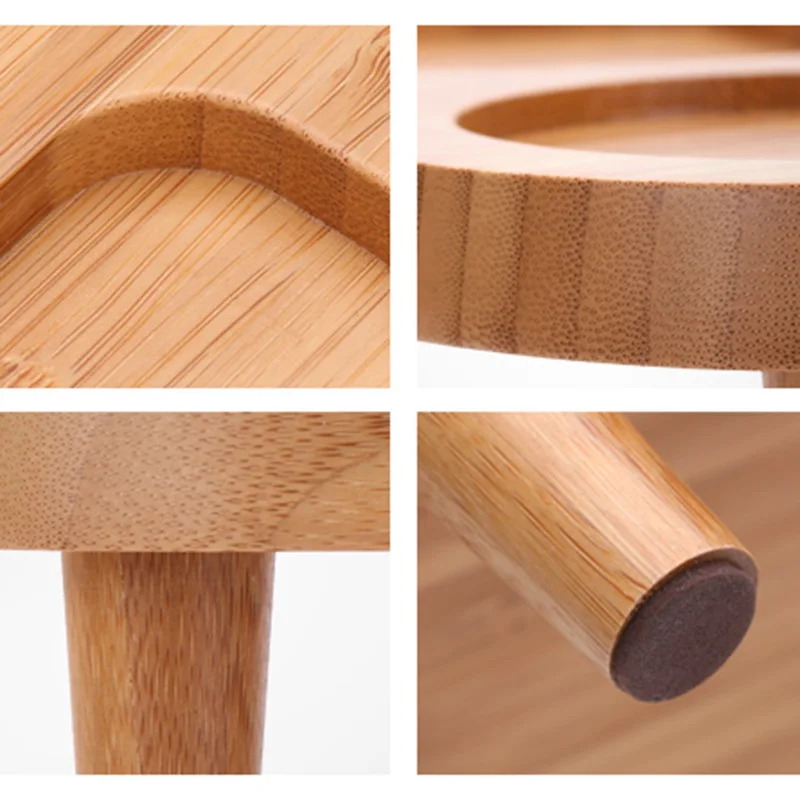 Экологически чистые прочные бамбуковые прямоугольные стойкие деревянные подставки для монитора