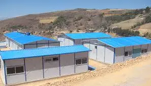2025 Custom Design K House Prefab Portable Prefabricated Construction Site Kiosk Booth for Warehouse Use