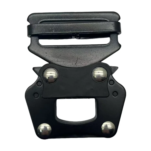 Aluminum 45mm Inner Width Quick Release Metal Strap Tactical Belt Glasses Rope Buckle