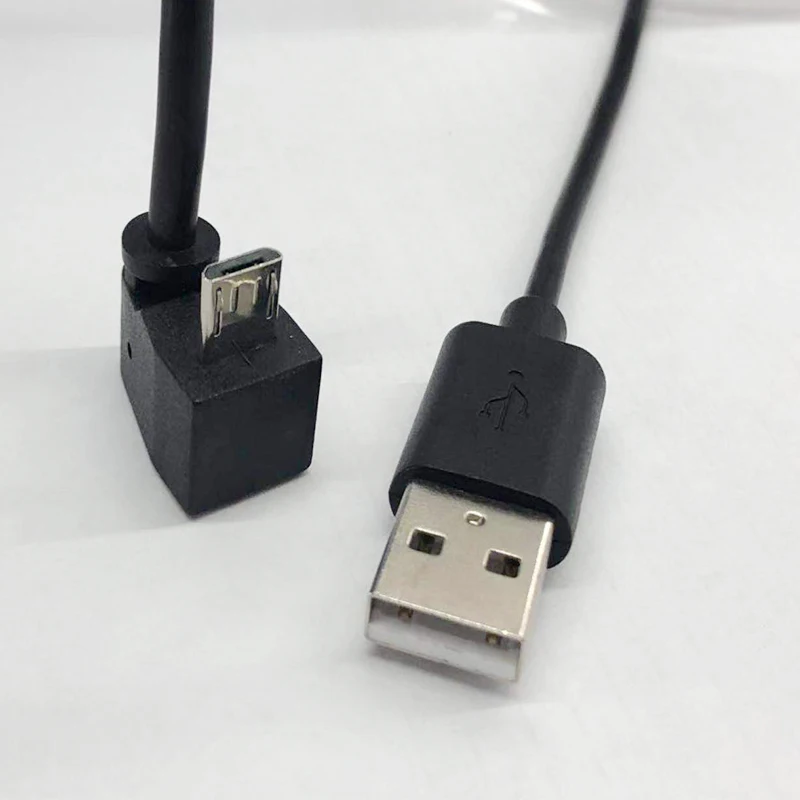 Data and Charger Cable  of 180 Degree U Shape Angled USB Make to Micro USB Cable