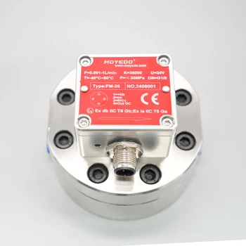 Precise Cylindrical Gear Flowmeter for Measuring Tiny Flow of Water Oil Various Liquids OEM Customizable
