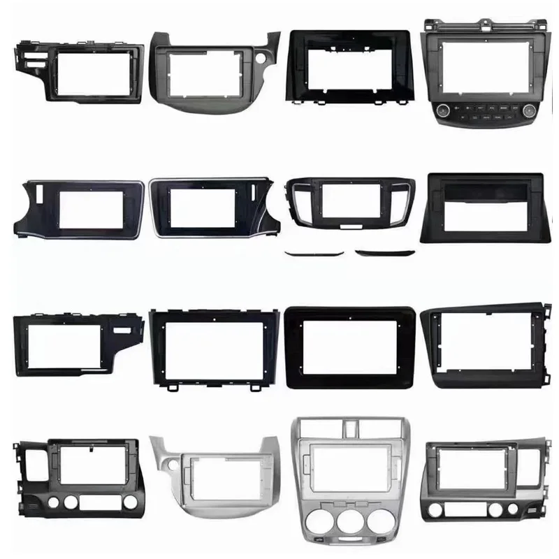 For toyota Prado land cruiser 100 120 150 2006 2009 2013 2014-2018 radio Stereo fascia panel kit adaptor car accessories