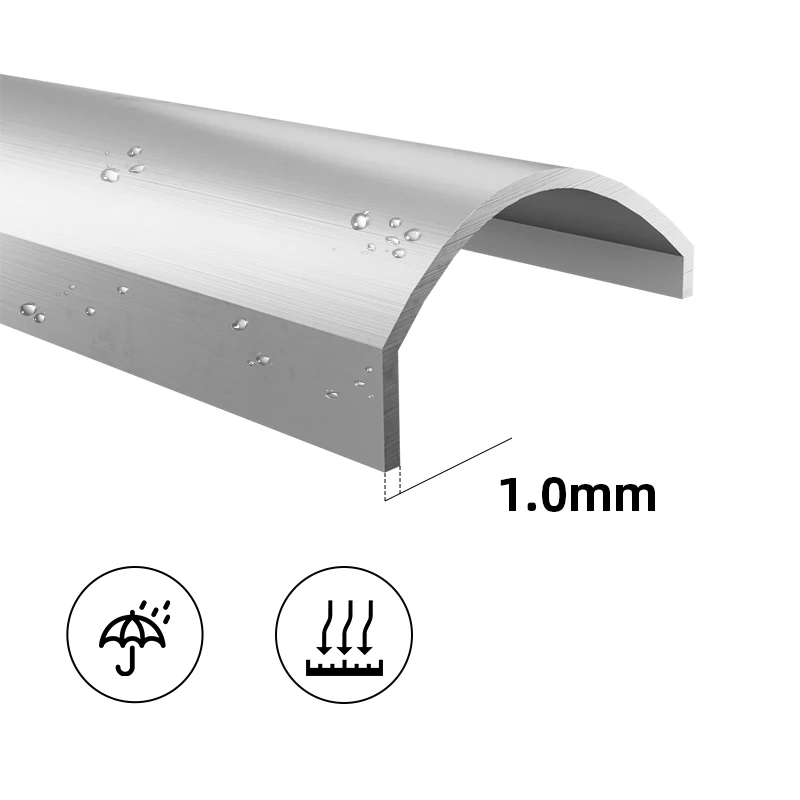 Cydisplay 46mm B2 Silver Aluminum Round Corner Quick Change Snap Open Poster Advertising Frames