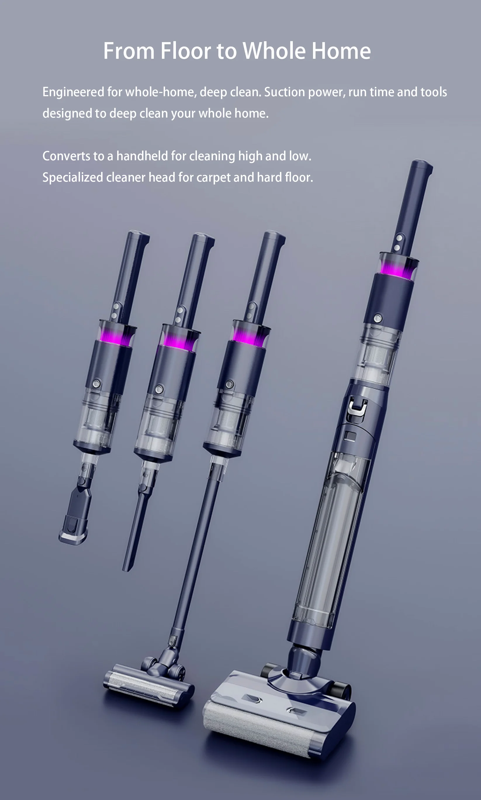 Compass Most Popular Powerful Cordless Vacuum Cleaner Wet And Dry Floor