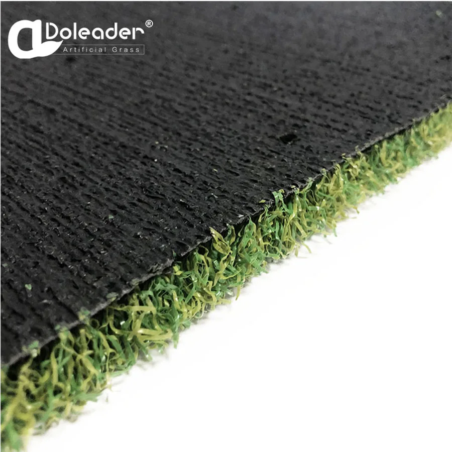 Doleader 12MM 16MM Pile Height Wedding Runway Tennis Badminton Court Mat for Padel Court High Density Golf Artificial Grass