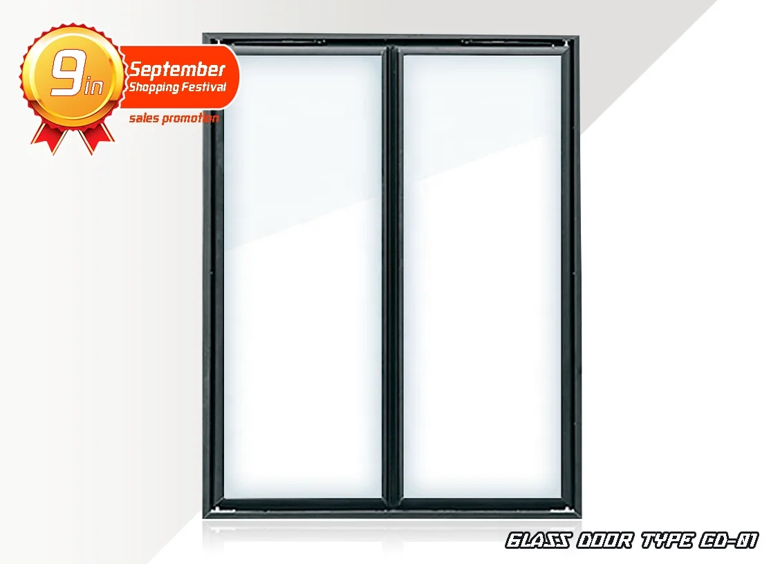 Beverage refrigerator upright chiller and freezer glass door with wire shelving