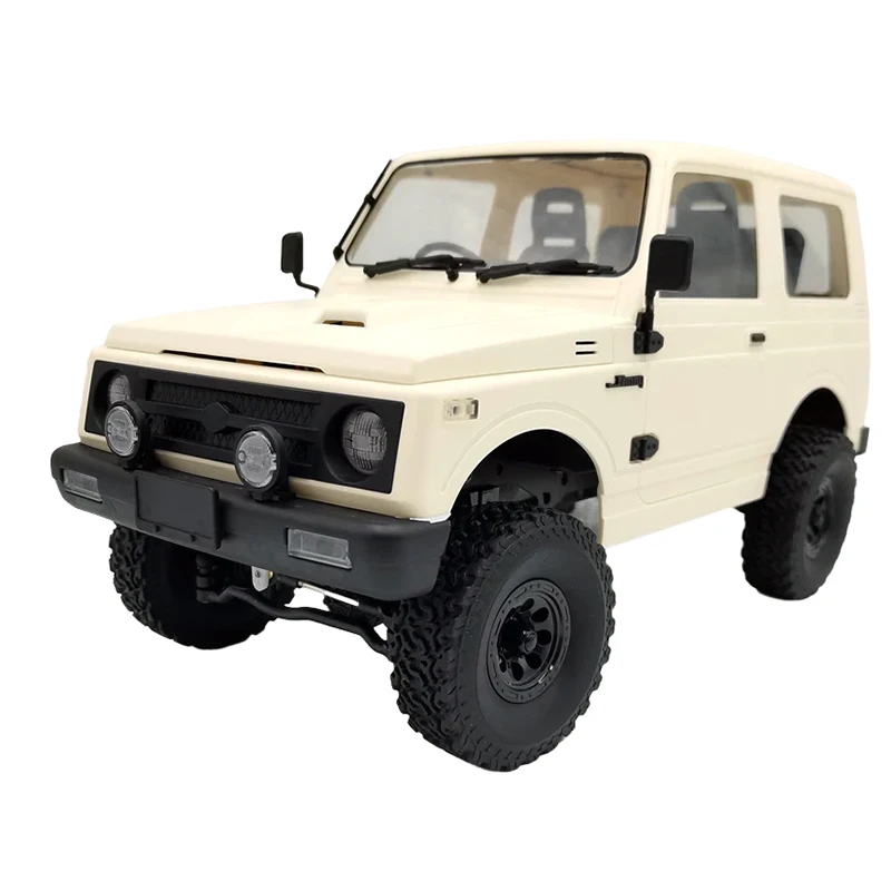 wplc74スズキジムニー　ラジコン　クローラー WPLC74スズキジムニーJA11クローラーRTR1/10スケール4WD 4X42.4G比例