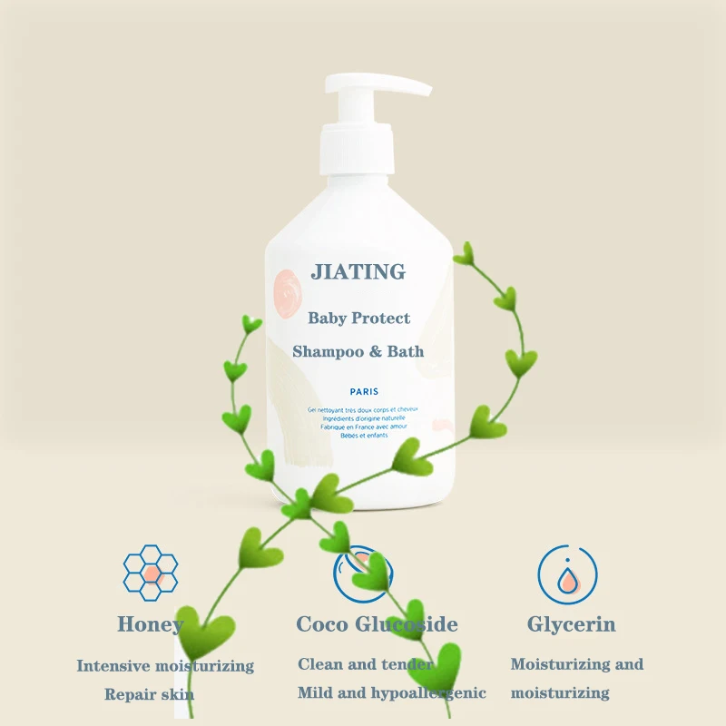 Top-Selling Product Organic 2in1 Baby Shampoo and Bath Body Wash