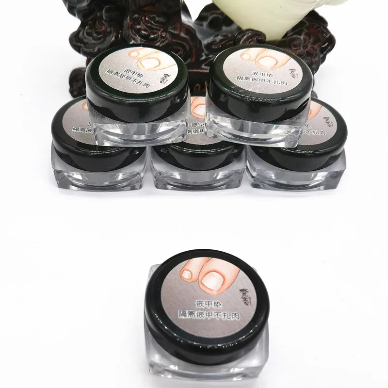 Indrown Nail Type C Pad Plastic Groove Spacer Straightener for Ingrown Nail Inflammation Filling Long Toenail Meat Paste