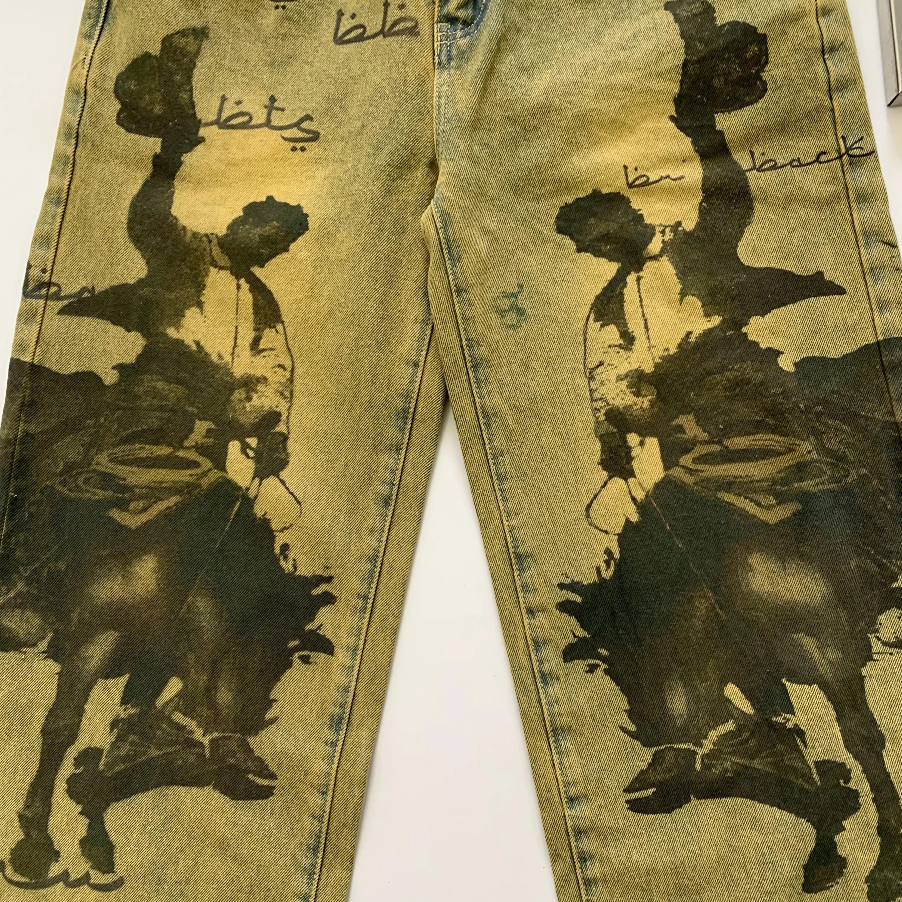 DENIMGUYS Customized Graphic Printed Hip Hop Casual Mens Loose 