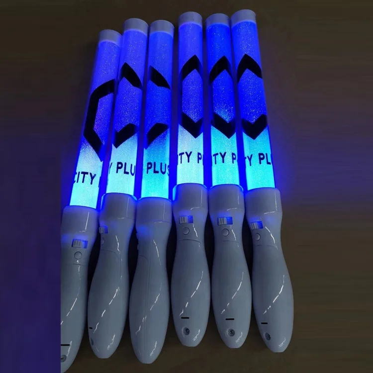 Custom Concert Cheering Penlight Led Flashing Wireless Remote Controlled Led Stick