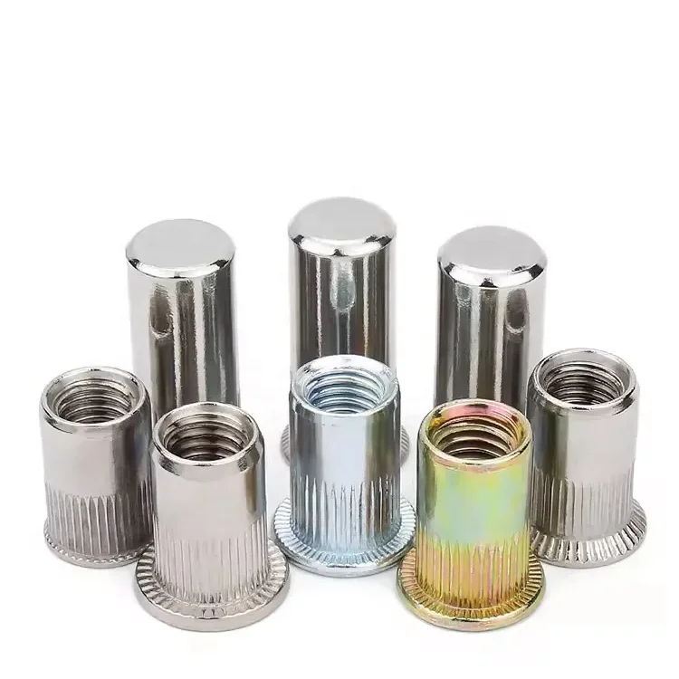 Factory Custom Fasteners High Quality Knurled Blind Hole Nut 304