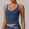 Blue tank top
