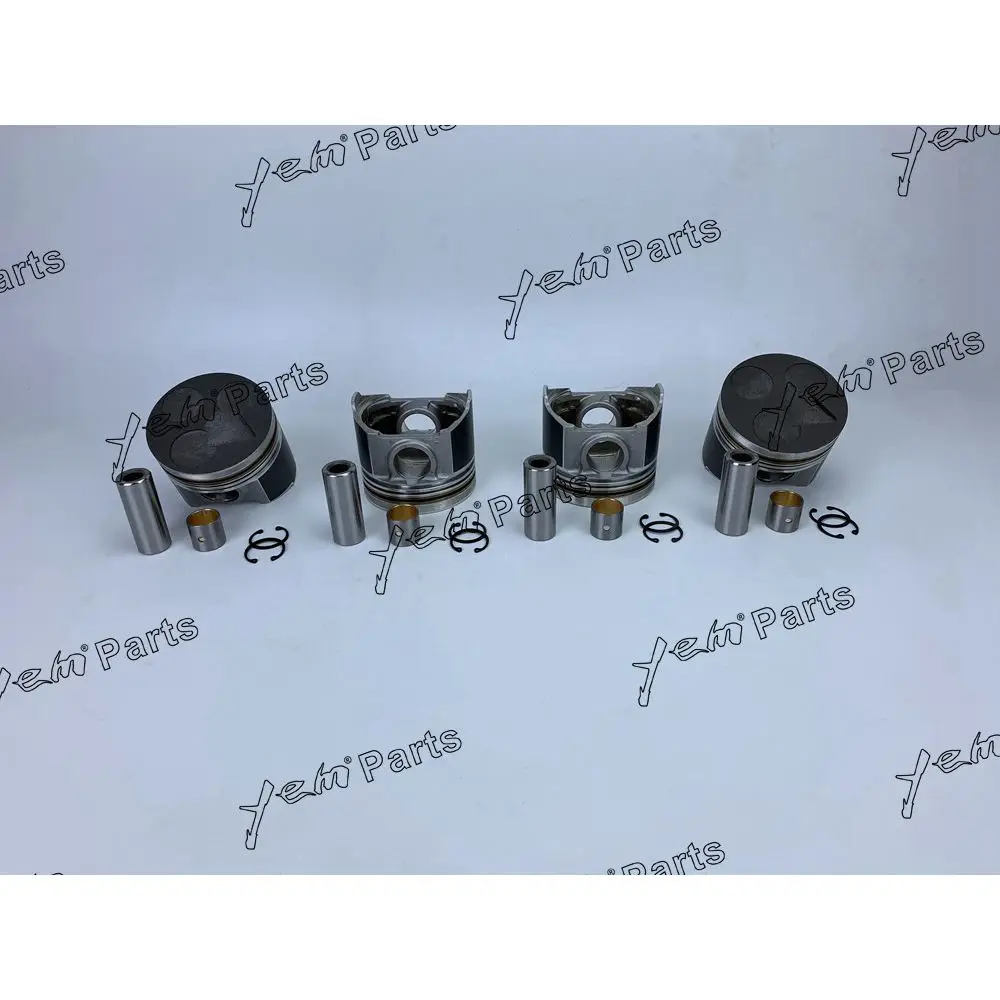 For KUBOTA V3600T V3600 Piston Engine Piston Ring Kit 4