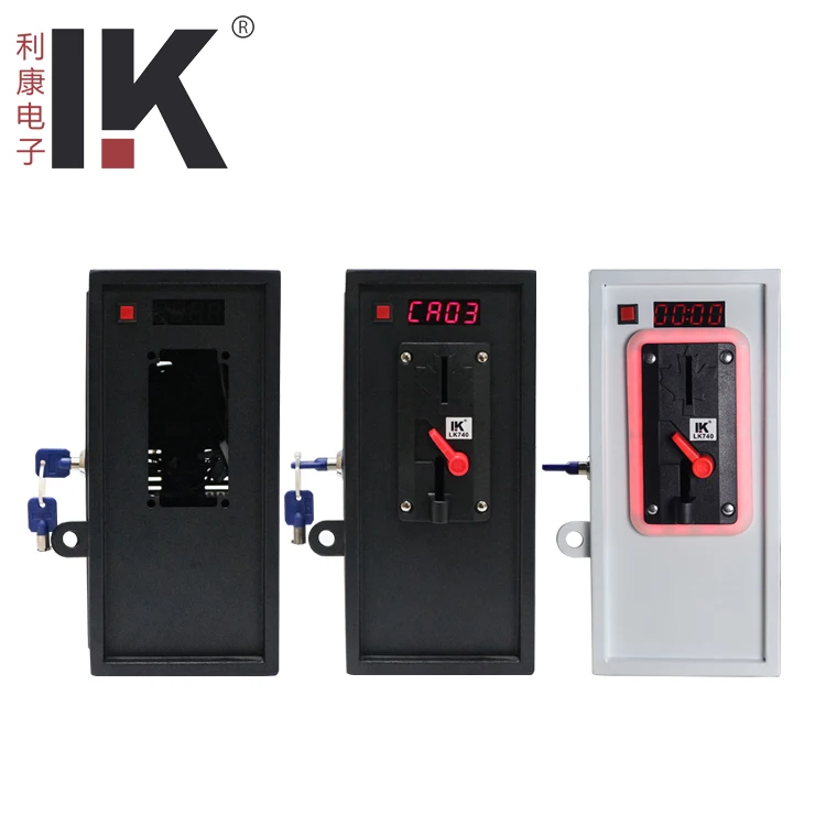 Durable Metal Coin-Operated Time Control Box Coin Pusher for Laundry Shower Parking Automated Equipment Coin Operated Games