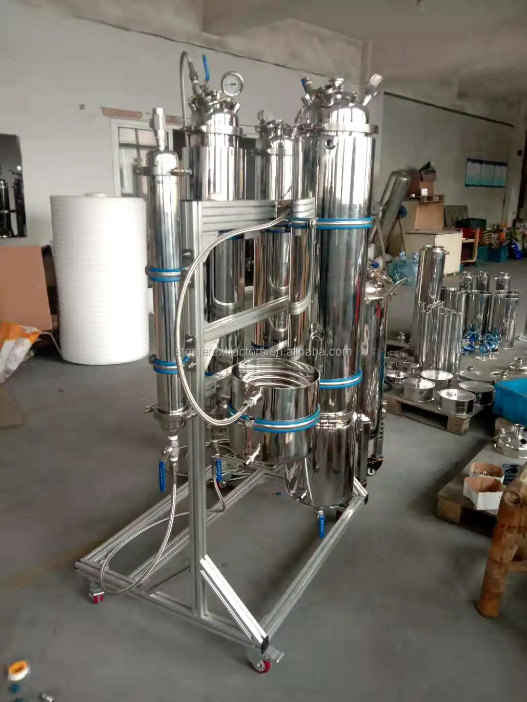 Наборы экстракторов 15 фунтов с резервуаром для восстановления 100 фунтов и 8 колоннами