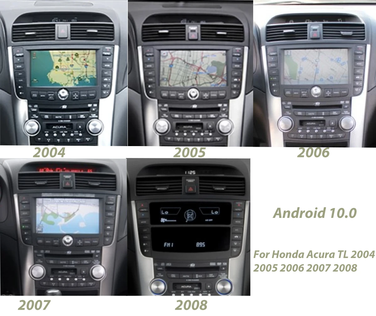 Tesla вертикальный экран Android 10 128G автомобильное радио стерео для  Acura TL 2004 2005-2008 GPS навигация поддержка управления рулевым колесом|  Alibaba.com