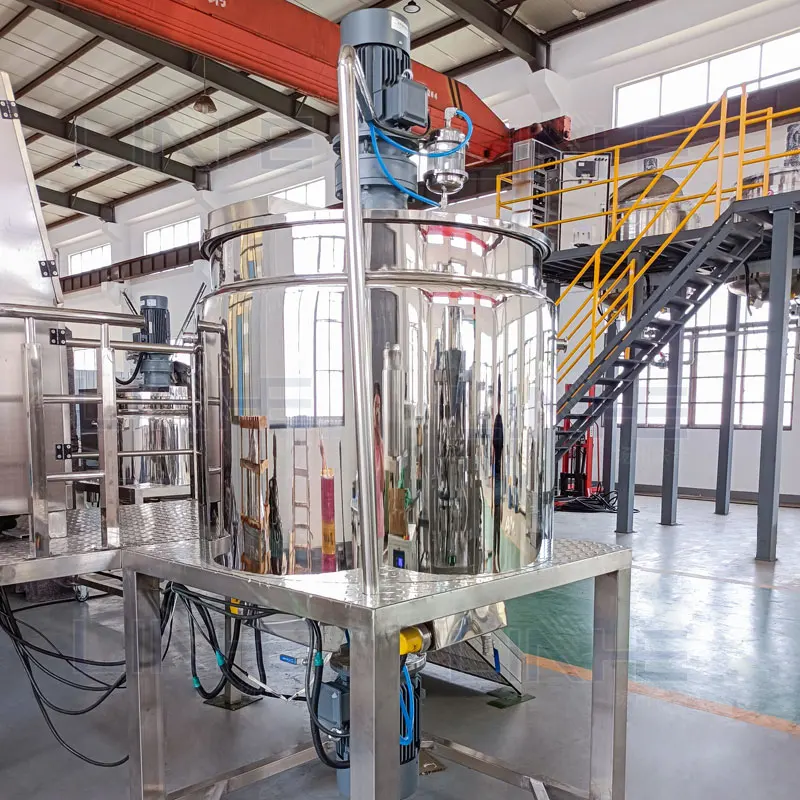Automatic Laundry Washing Soap Production Line Soap Making Machine Blender Mixer Liquid Soap Mixer