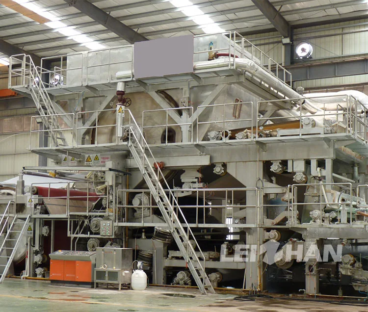 Paper Mills Waste Paper Recycling Machines To Make Tissue Toilet Paper Machine For Sale In Indonesia