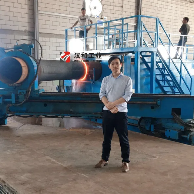Automatic 1.5D Bending Radius Tube Pipe Bender Induction Heating Stainless Steel Pipes Alloy Motor Core Component Machining
