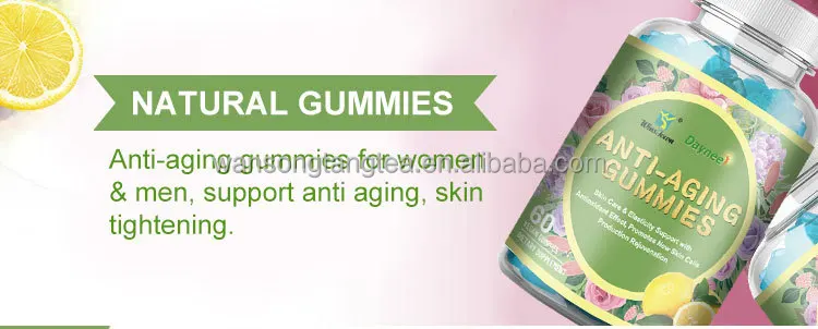 Winstown Daynee Anti Aging Gummies 3g* 60 Pcs/bottle Anti Aging Gummies Supplements Anti Aging Gummies