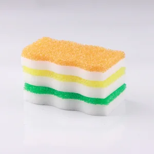 Cleansing Sponge 2026 New Products Cleaning Sponge Sensitive Temperature Polyester Cleaning Products Sofed