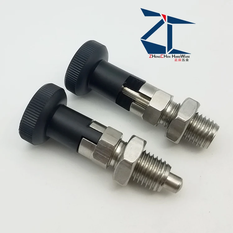 Custom Made Precision Return Type Rest Position Spring Plungers Locking Indexing Plunger