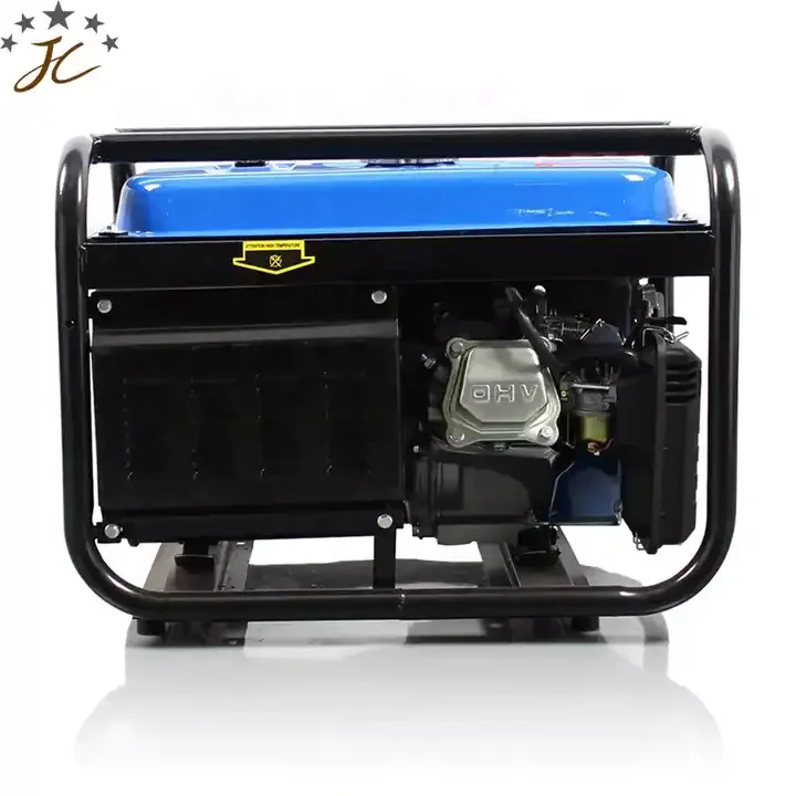 中国JC工場製 3.5kw 3500w 9.0HP ガソリン発電機 小型フレーム 