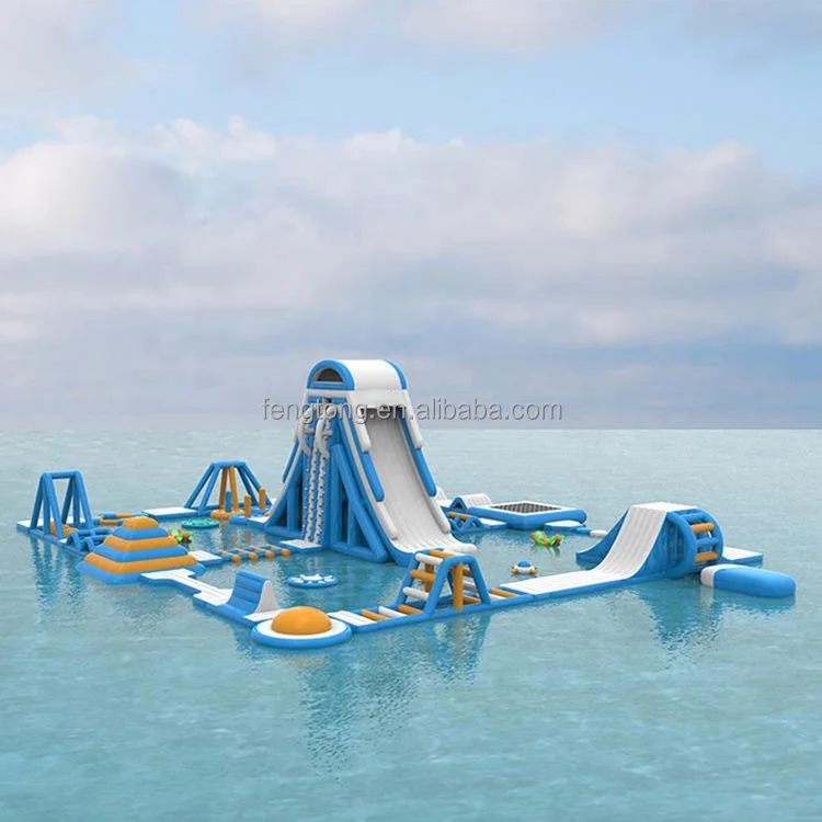 Factory Commercial Inflatable Water Park Aqua Park Inflatable Waterpark Inflatable Obstacle