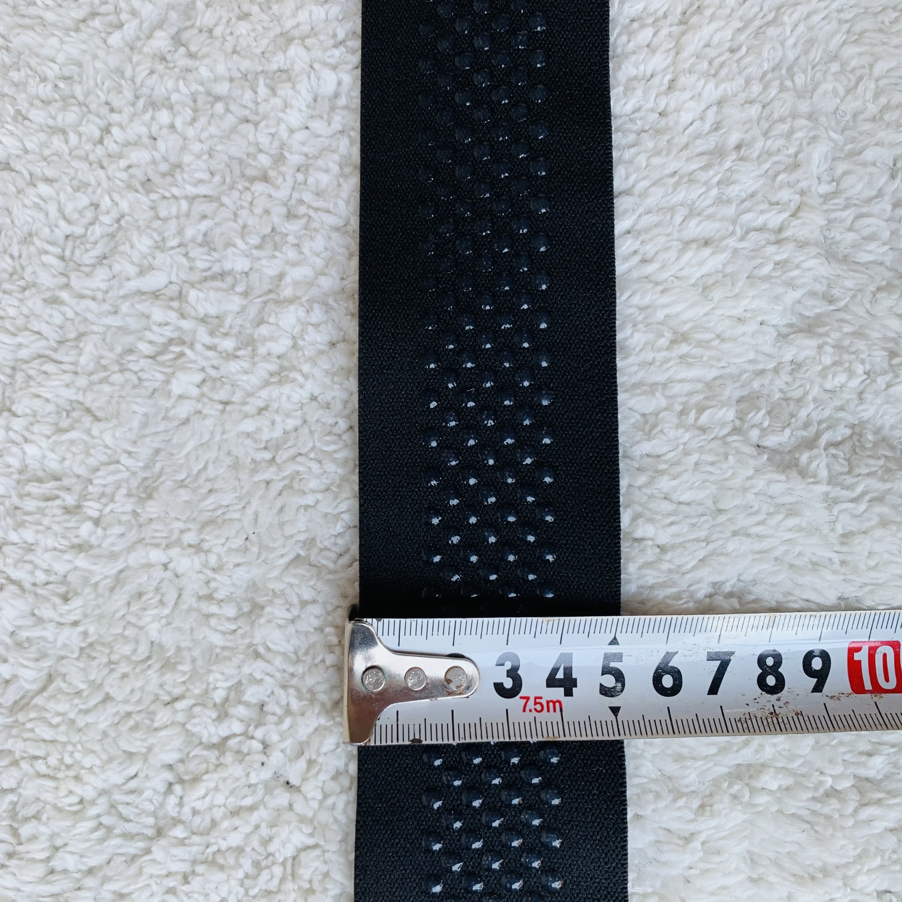 5cm Wide Silicone Dots Pattern Printed Gripper Elastic Band
