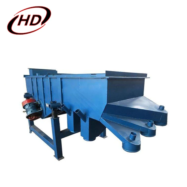 Electric Vibrating Sieve Linear Vibratory Screen Separator for Plastic Pellets
