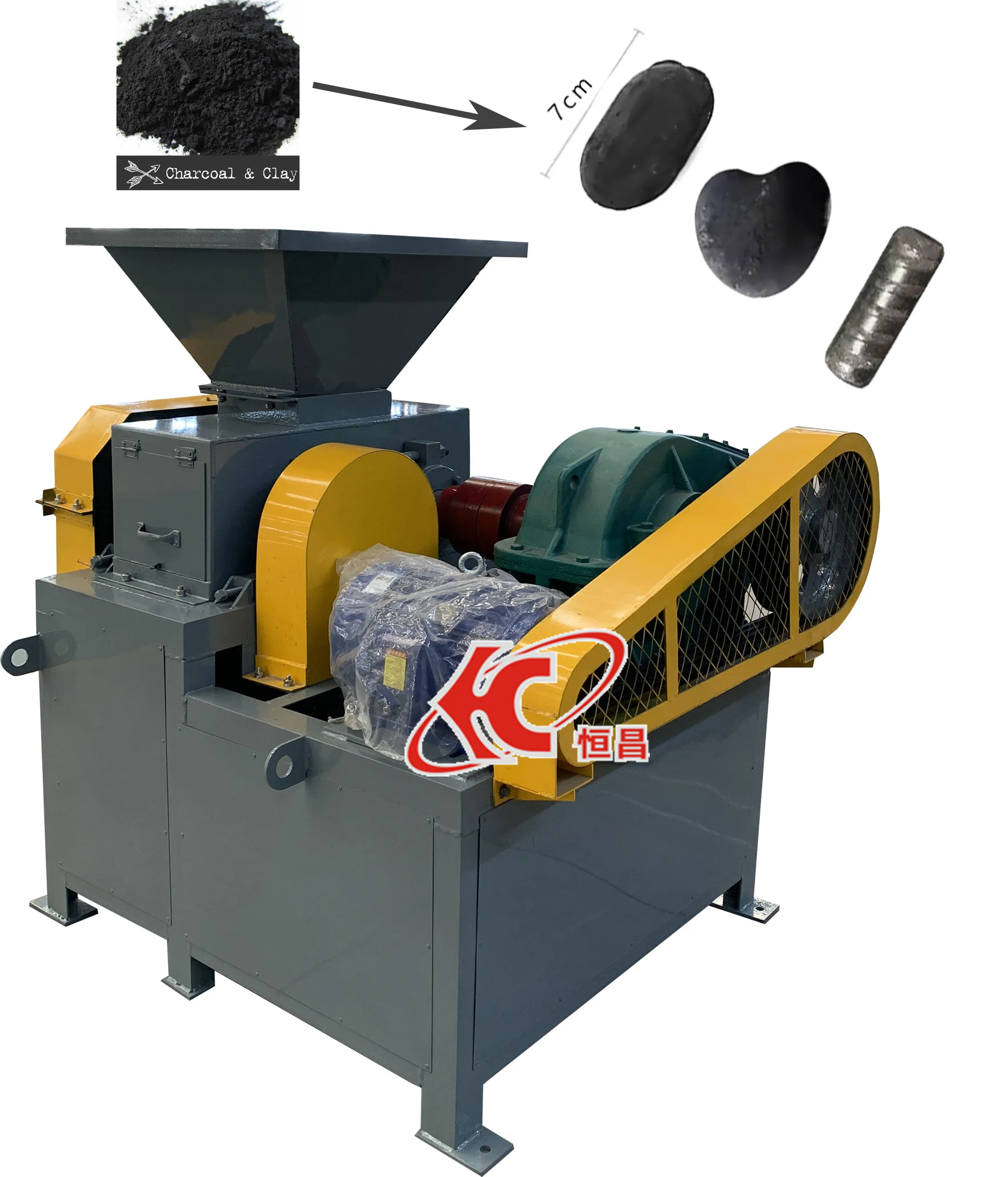 Anthracite Limestone Powder Waste Briquetting Machine