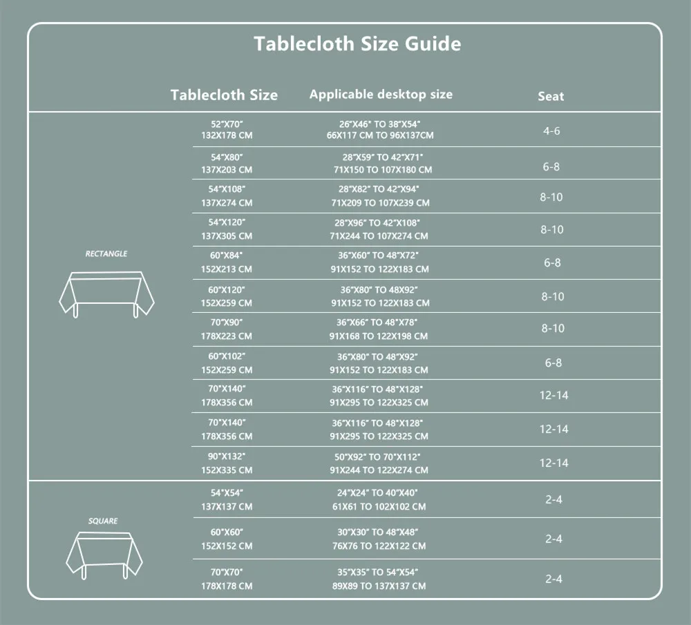 Rectangular White Conference High Table Cloths Party Luxury Tablecloth for Table Covers for Events Custom Logo Wedding Europe