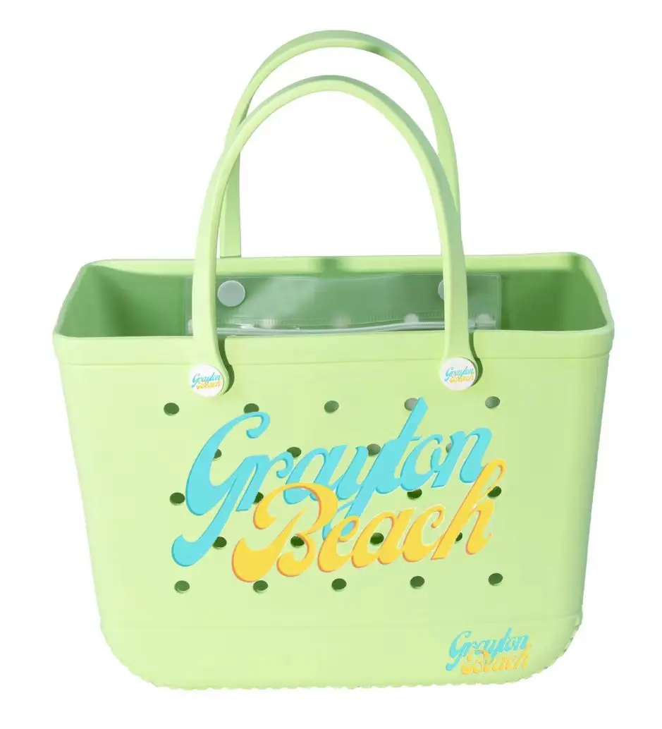 High Quality Large Size Eva Beach Hand Bag High Quality Bogg Silicone