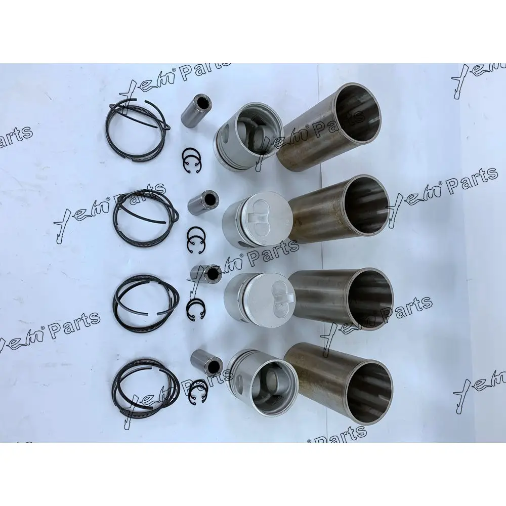 High Performance D427 Engine Cylinder Liner Kit With Pistons Rings Liner for Doosan 3
