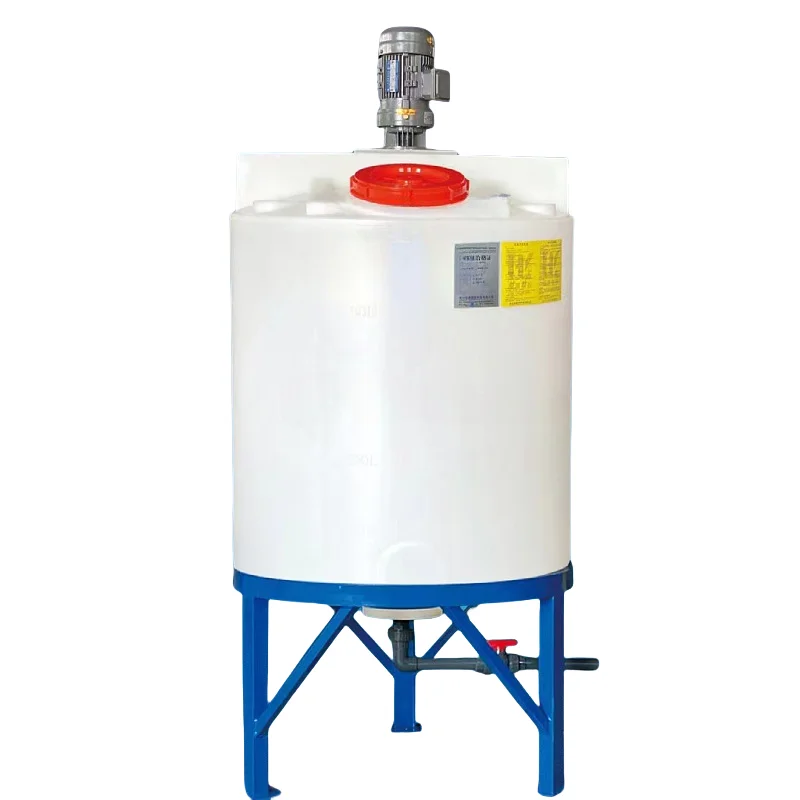 Rotational Molding Best Plastic Cone Bottom Mixer tank with Stand