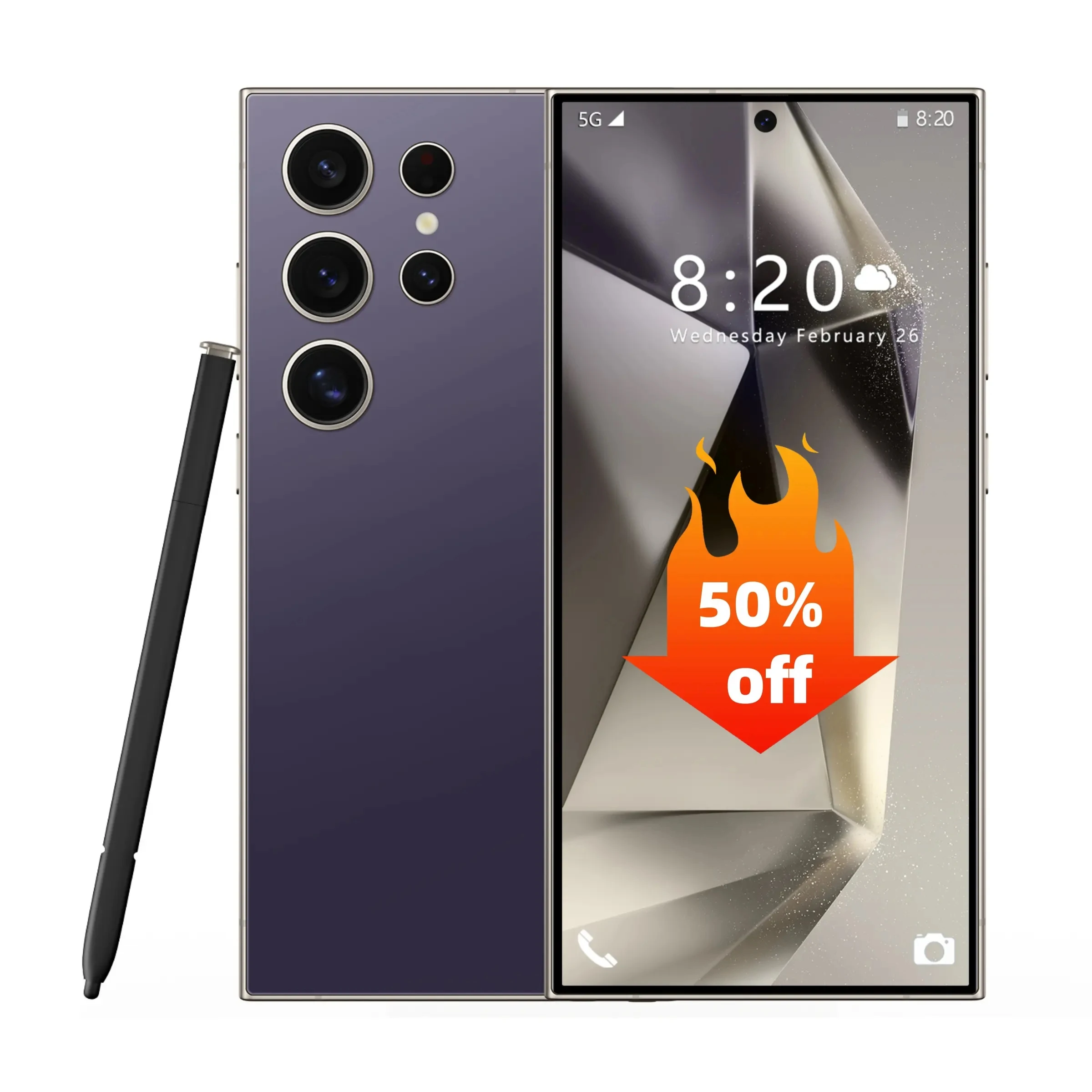 Teléfono móvil S25 Ultra de 7.3