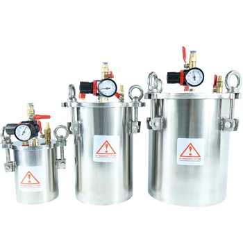ya 26 2L Dispenser Pressure Tank 304 Stainless Steel Glue Storage Tank Pressure Valve