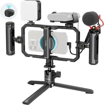 SmallRig All-in-One Universal Quick Release Phone Video Rig Kit Pro, for Vlogging & Live Streaming - 4704