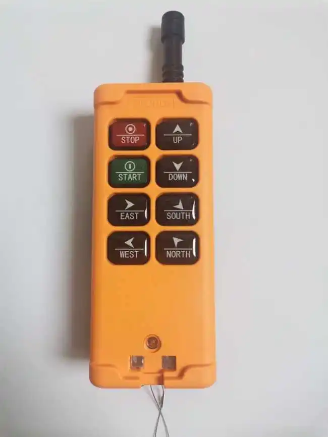 HS8 Industrial 6 Button Overhead Crane Radio Transmitter Remote Control