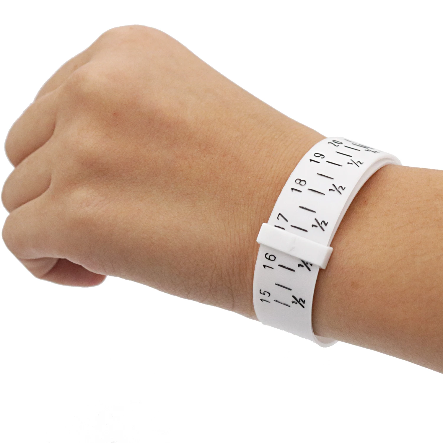 2 in 1 Bracelet Sizer & Ring Sizer Measuring Tool, 15-25 Bracelet