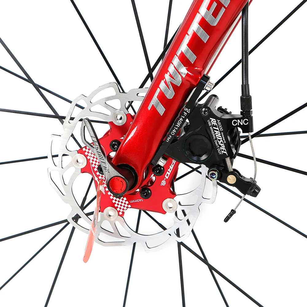 TWITTER Bicycle SMILE 700C 22 Speed Disc Brake 142mm Aluminum Alloy 7005 Racing Road Bike