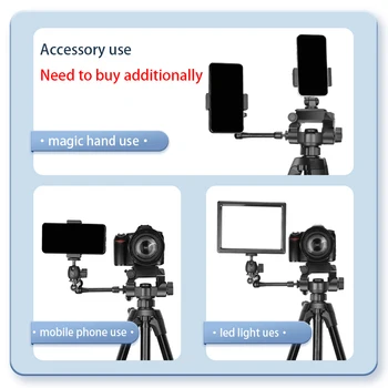 QZSD-Q1730 Professional Camera Tripod 68 Inch for Sale Photography Tripod With Quick Release for Digital Video Camera Phone detail image