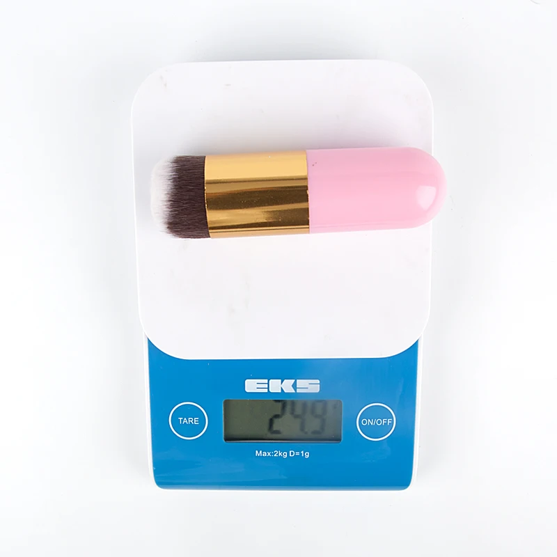 Professional Single Foundation Makeup Brushes Portable 6 Color BB Cream Fan Brush Cosmetic Tools