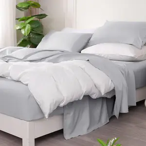 OEKO-TEX ECO Friendly 100% Eucalyptus Lyocell Tencel Comforter Cover Sets Bedding Luxury Bedding Set