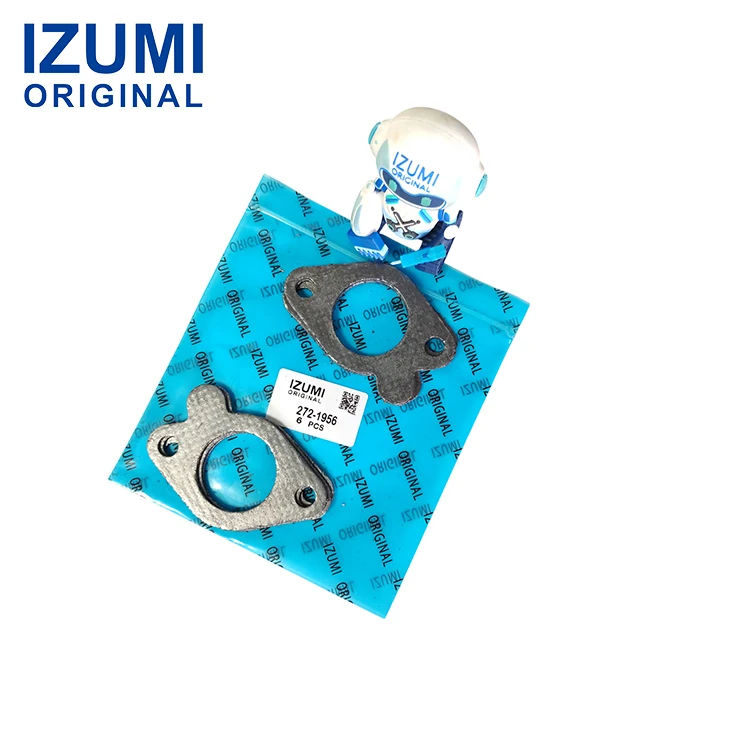 product izumi original high quality 272 1956 2721956 exhaust manifold gasket for caterpillar c7 3126 construction machinery parts-15